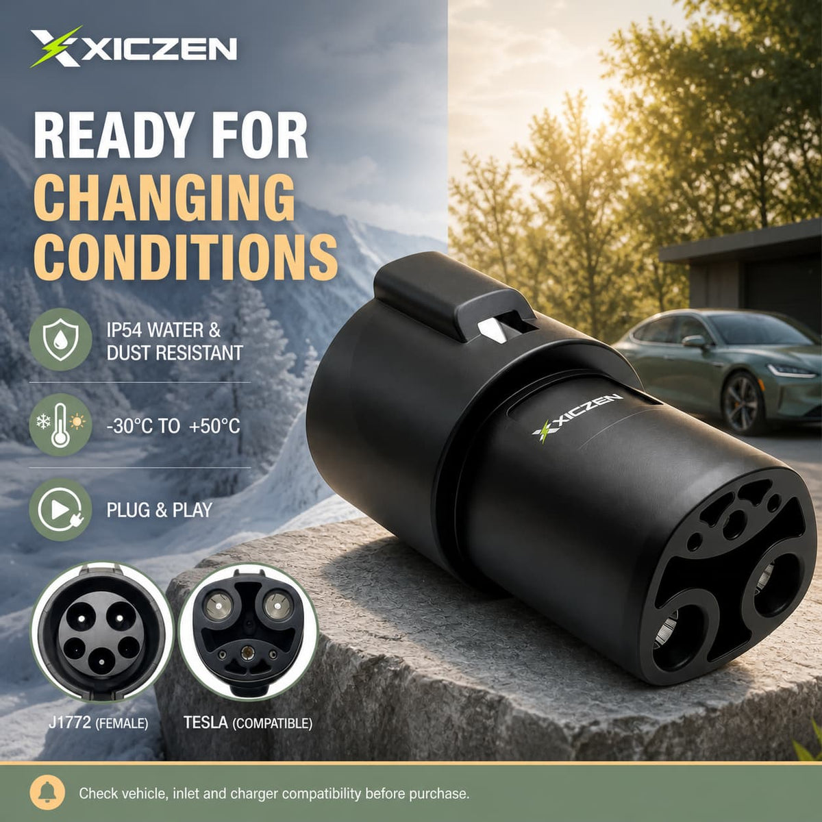 J1772 to NACS adapter