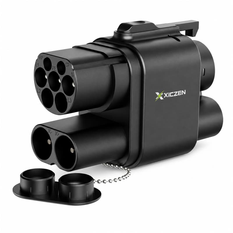 European to American direct/AC fast charging adapter