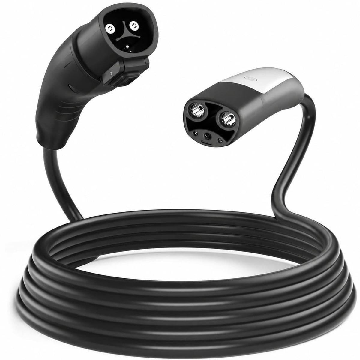 Tesla standard charging station dual head extension cable, model 32A/48A
