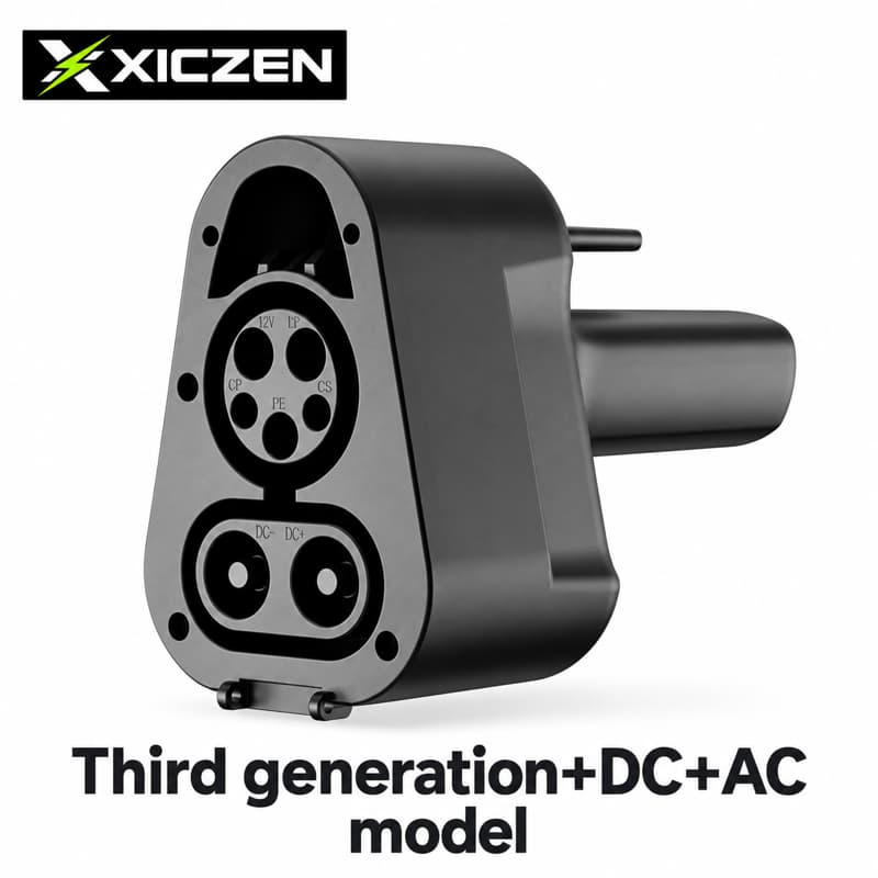 Adapter charging station adapter American standard to Tesla